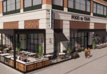 PLANS SUBMITTED to the Capital Center Commission by Fogo de Chão show the restaurant plans to provide about 50 outdoor seats along Francis Street at Providence Place mall. / FOGO DE CHAO RENDERING
