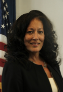 This is a photo of Kimberly A Merolla-Brito. Gov. McKee has nominated her to become the permanent Director of the Rhode Island Department of Human Services.