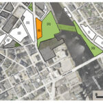 PARCEL 42 in the I-195 district is available again for development now that the proposal for the Fane Tower has been withdrawn, but what should go there? / COURTESY I-195 REDEVELOPMENT DISTRICT COMMISSION