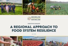 A NEW REPORT released June 5 by the New England State Food System Planners Partnership notes that the region has become too reliant on food exports, and calls for a more regionalized approach to food production and consumption. / COURTESY NEW ENGLAND STATES FOOD SYSTEM PLANNERS PARTNERSHIP